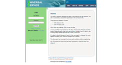 Desktop Screenshot of info-universalservice.com